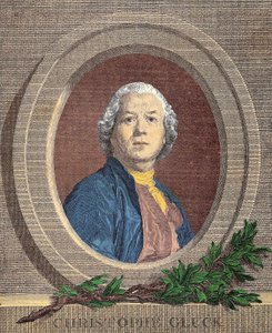 Retrato de Christoph Willibald, cavaleiro VON GLUCK (1714 - 1787) Compositor alemão de Unknown artist