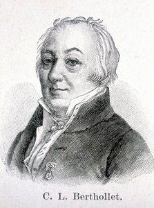 Retrato de Claude Louis Comte Berthollet (1748 - 1822) Químico francês. de Unknown artist