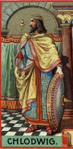 Retrato de Clovis King of the Francs de 481-511 DC. de Unknown artist