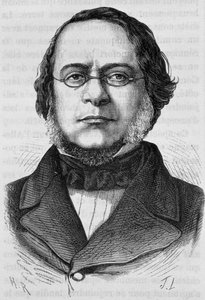Retrato de Daniele Manin (1804 - 1857). Gravura do final do século XIX em "Histoire de France" de H. Martin. de Unknown artist