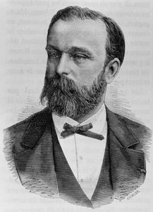 Retrato de Drouardel. Gravura do final do século XIX em "Histoire de France" de H. Martin. de Unknown artist