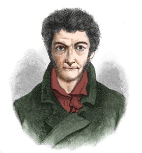 Retrato de Ernst Theodor Wilhelm Hoffmann (1776-1822) escritor romântico alemão. de Unknown artist