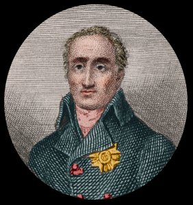 Retrato de Etienne de La Ville, Conde De Lacepede (1756-1825), naturalista francês. Gravura anônima de 1876. de Unknown artist