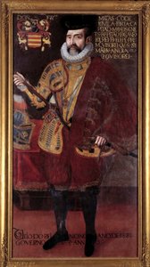 Retrato de Francisco de Mascarenhas (séc. XVI) Vice-Rei da Índia Pintura anónima da Lisboa do séc. XVI de Unknown artist