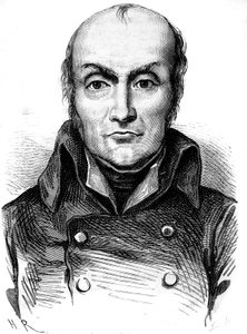 Retrato de François Nicolas Appert, inventor da caixa de lata - em "As maravilhas da indústria" de Louis Figuier de Unknown artist