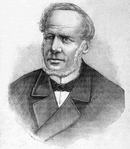 Retrato de Franz de Champagny (1804 - 1882) - em "Les Contemporains", n.d. final do século XIX. de Unknown artist