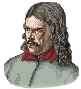 Retrato do poeta Friedrich Ruckert e do tradutor orientalista alemão (1788-1866). de Unknown artist