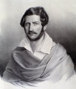 Retrato de Gaetano Donizetti (gravura) de Unknown artist