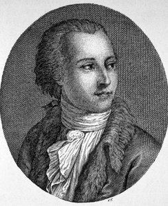 Retrato de Gaetano Filangieri (1752 - 1788), filósofo e advogado italiano de Unknown artist