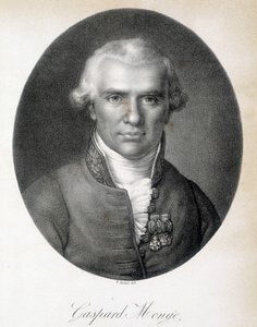Retrato de Gaspard Monge, Comte de Peluse (1746 - 1818), matemático francês - gravura de Unknown artist