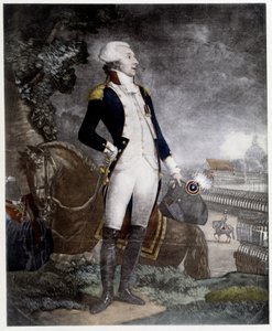 Retrato do General La Fayette (Lafayette de Unknown artist