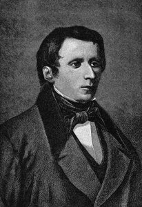 Retrato de Giacomo Leopardi (1798-1837), escritor italiano. de Unknown artist