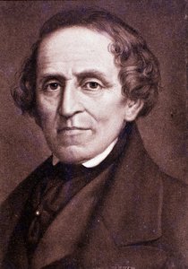 Retrato de Giacomo Meyerbeer (gravura) de Unknown artist