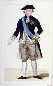 Retrato de Gilbert Mottier, Marquês de La Fayette (1757-1834). de Unknown artist