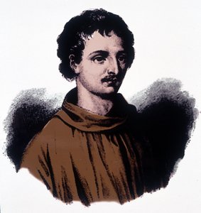 Retrato de Giordano Bruno (1548 - 1600) de Unknown artist