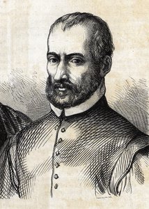 Retrato de Giovanni Pierluigi da Palestrina (1525 - 1594), compositor italiano. de Unknown artist