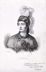 Retrato de Giuditta Pasta (1797-1865). de Unknown artist