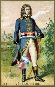Retrato de Géneral Hoche (1768 - 1797). Cromolitografia do final do século XIX. de Unknown artist