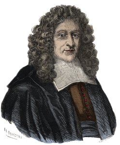 Retrato de Guillaume Amfrye, Abbe de Chaulieu (1639 -1720) pote libertin francais de Unknown artist