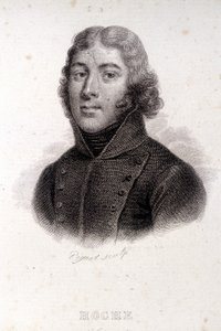 Retrato de Hoche, gravura do século XIX de Unknown artist