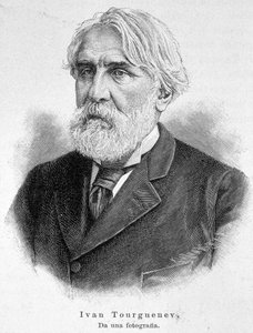 Retrato de Ivan Turgeniev (1818 - 1883) de Unknown artist