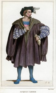 Retrato de Jacques Cartier (1491 - 1557). de Unknown artist