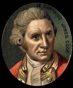 Retrato de James Cook (1728-1779), navegador britânico. de Unknown artist