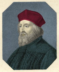 Retrato de Jan Hus (ou Jean Huss de Unknown artist