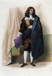 Retrato de Jean Baptiste (Jean-Baptiste) Colbert (1619-1683), estadista francês (1619 - 1683) - em "Le Plutarque francais", de Mennechet de Unknown artist