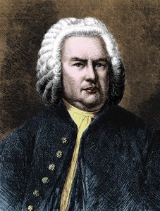 Retrato de Jean Sebastien Bach (Johann Sebastian Bach) de Unknown artist
