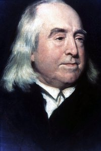 Retrato de Jeremy Bentham (1748-1832), filósofo e jurisconsulto britânico. de Unknown artist