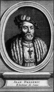 Retrato de João - Frederic, o Magnânimo, Eleitor da Saxônia (1503 - 1554) - n.d. de Unknown artist