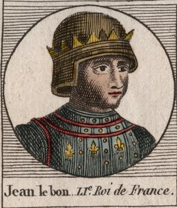 Retrato de João II, o Bom (1319-1364), Rei de França - Retrato de João II, 