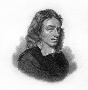 Retrato de John Milton, poeta e ensaísta inglês (1608 - 1674) de Unknown artist