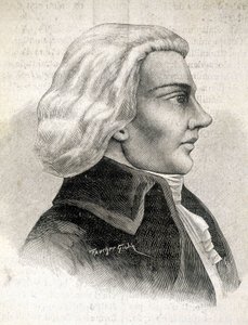 Retrato de Julien-Louis Geoffroy, crítico (1743 - 1814) - em "Les Contemporains", n.d. final do século XIX. de Unknown artist