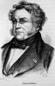 Retrato de Laurent Cunin-Gridaine (Cunin Gridaine de Unknown artist