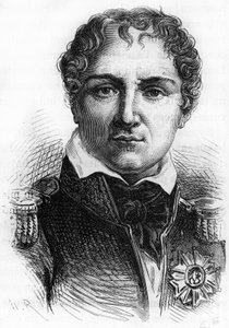 Retrato de Laurent Gouvion Saint Cyr (1764 - 1830). Gravura do final do século XIX em "Histoire de France" de H. Martin. de Unknown artist