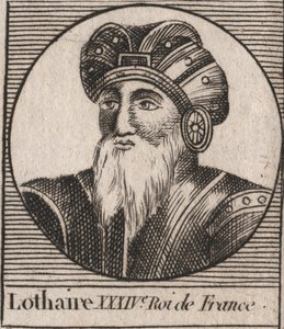 Retrato de Lothaire de Unknown artist