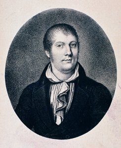 Retrato de Louis Spohr (gravura de Unknown artist