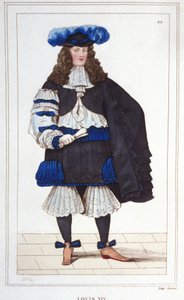 Retrato de Luís XIV (1638 - 1715), Rei de França. de Unknown artist