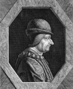 Retrato de Luís XI (1423 - 1483), Rei de França. de Unknown artist