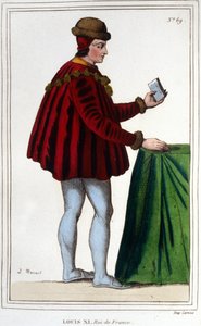 Retrato de Luís XI (1423 - 1483), Rei de França. de Unknown artist