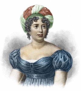 Retrato de Madame de Staël (1766-1817), Mulher de Letras de Unknown artist