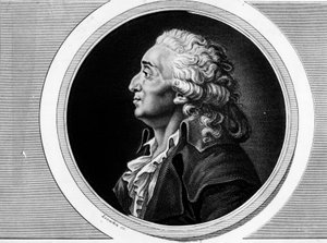 Retrato de Marie Jean Antoine Nicolas de Caritat, Marquês de Condorcet (1743-1793), deputada na Convenção Nacional e filósofa. Gravura em "Colecção completa de pinturas históricas da revolução francesa, em três volumes". 1804. de Unknown artist
