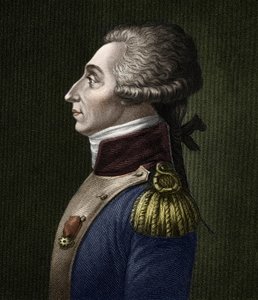 Retrato de Marie Joseph Gilbert Motie Motier, Marquês de Lafayette (1757-1834), aristocrata francesa e militar. de Unknown artist