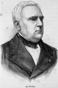 Retrato de Marie Louis Esquirou de Parieu, política francesa (1815 - 1893) de Unknown artist