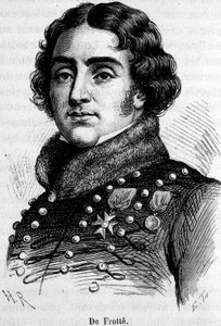 Retrato de Marie Pierre Louis, Conde De Frotté (1755-1800), chefe da chouannerie normanda, ele foi baleado por Bonaparte. de Unknown artist