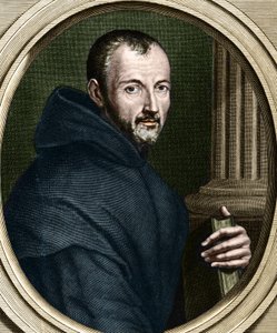 Retrato de Marin Mersenne (1588 - 1648), da Ordem dos Pais Mínimos de Unknown artist