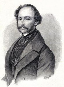 Retrato de Maximiliano II rei da Baviera - Retrato de Maximiliano II Joseph de Baviere (1811 - 1864) de Unknown artist