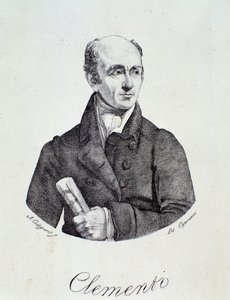 Retrato de Muzio Clementi (gravura) de Unknown artist